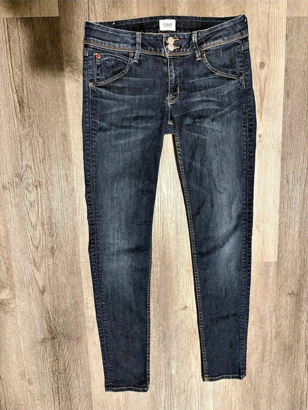Hudson Skinny low rise Jeans in dark wash Blue 29